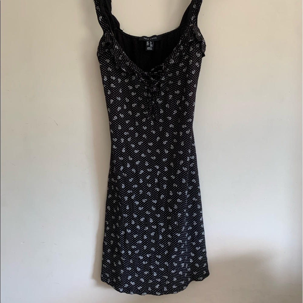 Printed Mini Dress